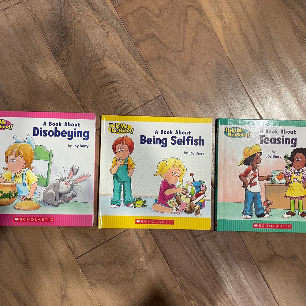 New Set of 3 Children's Books Teaching Good Behavior